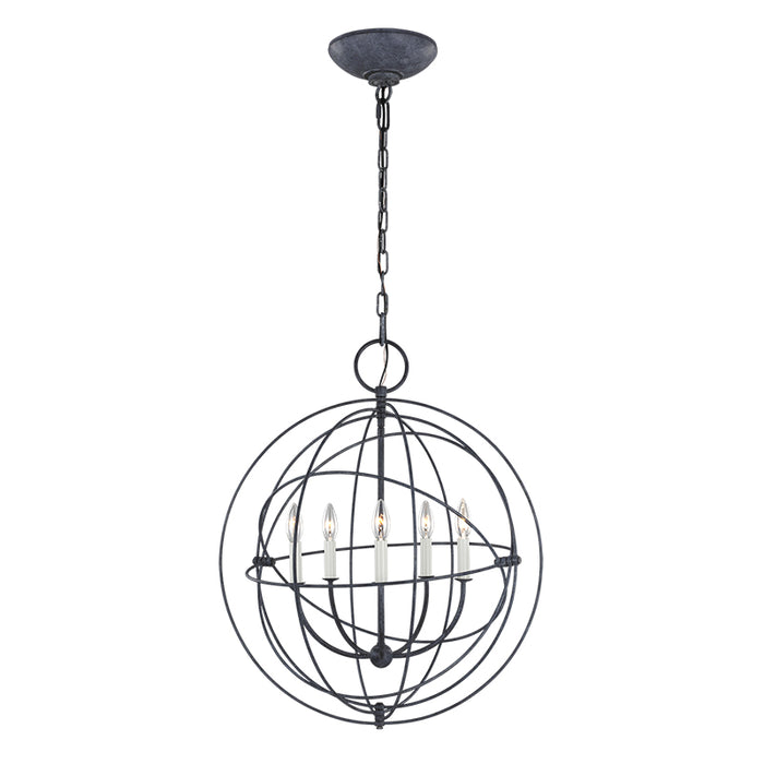 Visual Comfort CP1255 Bayberry 5-lt 24" Pendant