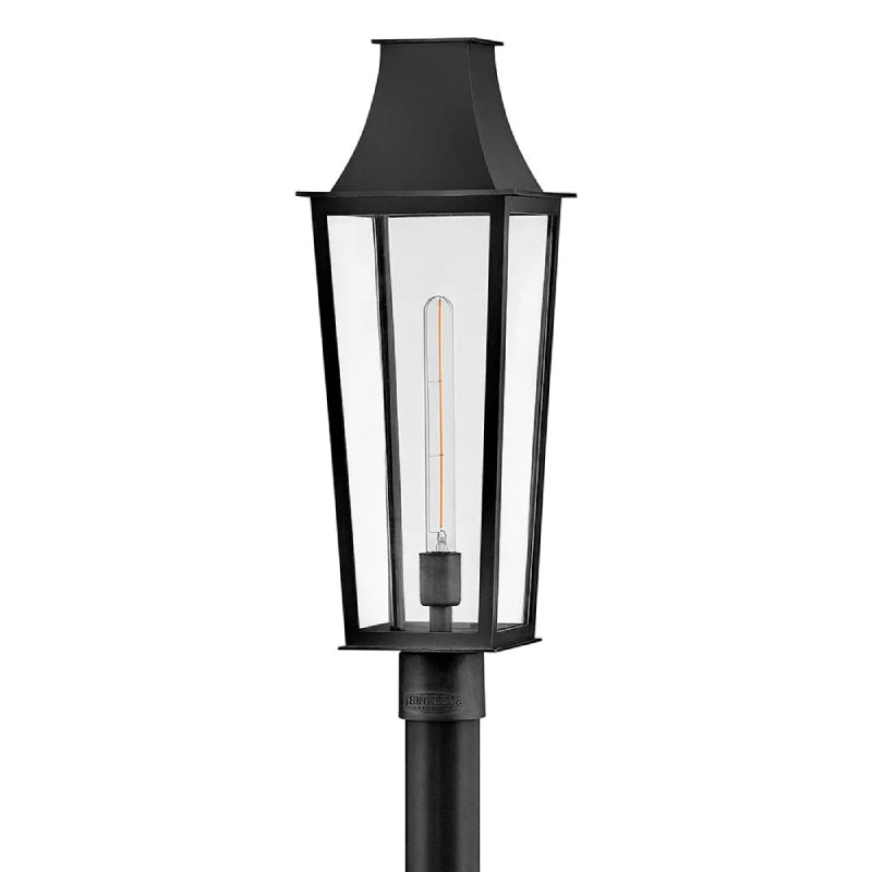 Hinkley 28891 Georgetown 1-lt 26" Tall LED Outdoor Post Top Lantern - Black
