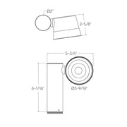 Dals DCP-SPT6 Orbit 10W LED Spot Light