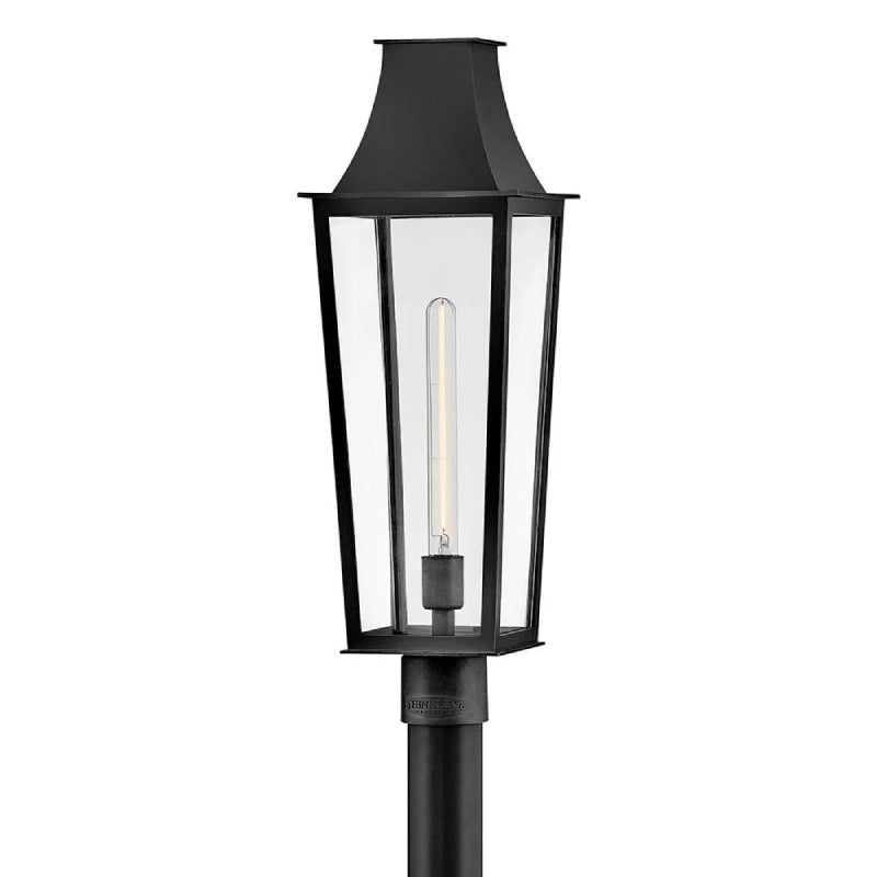 Hinkley 28891 Georgetown 1-lt 26" Tall LED Outdoor Post Top Lantern - Black