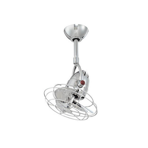 Matthews Fan Diane 13" Ceiling Fan with Decorative Cage - Polished Chrome