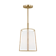 Visual Comfort DJP1011 Cortes 1-lt 10" Medium Hanging Pendant - Satin Brass
