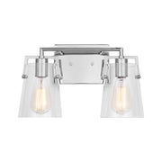 Visual Comfort DJV1032 Crofton 2-lt 15" Vanity Light - Chrome