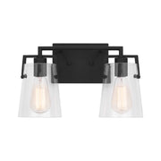 Visual Comfort DJV1032 Crofton 2-lt 15" Vanity Light - Midnight Black