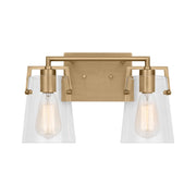 Visual Comfort DJV1032 Crofton 2-lt 15" Vanity Light - Satin Brass