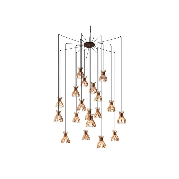 Bover Domita S/20/19L 19-lt 77" LED Pendant