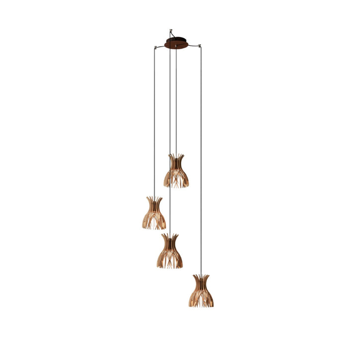 Bover Domita S/20/4L 4-lt 28" LED Pendant