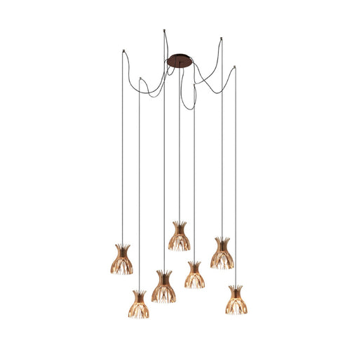 Bover Domita S/20/7L 7-lt 60" LED Pendant