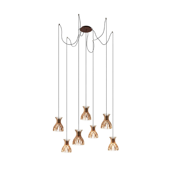 Bover Domita S/20/7L 7-lt 60" LED Pendant