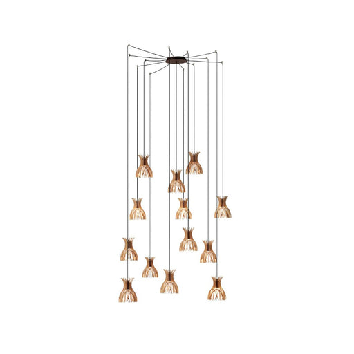 Bover Domita S/20/13L 13-lt 77" LED Pendant