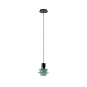 Bover Drop S/01L 1-lt 4" LED Pendant-Green Glass