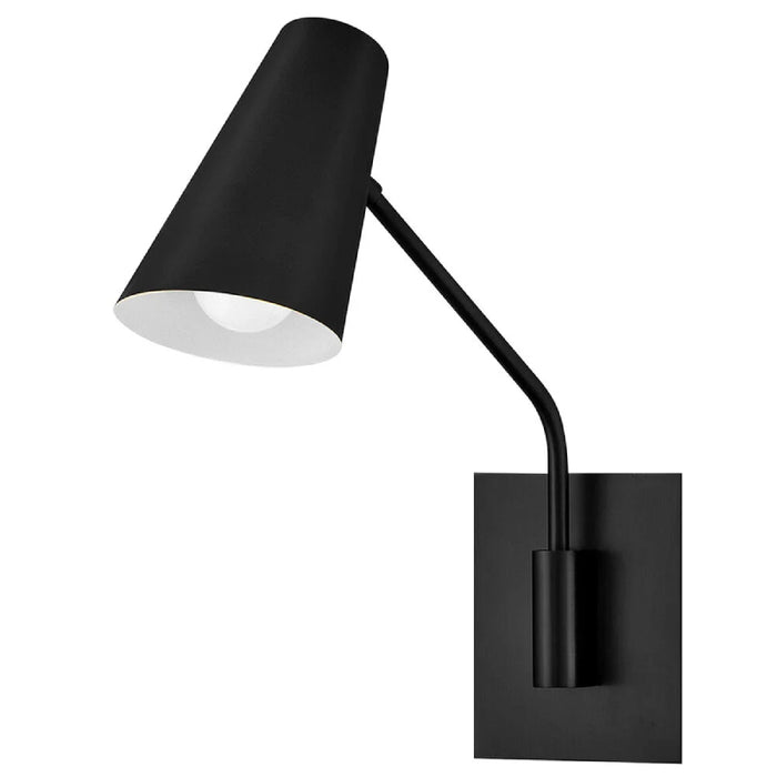 Hinkley 48310 Bray 1-lt 17" Tall LED Swing Arm Wall Sconce - Black