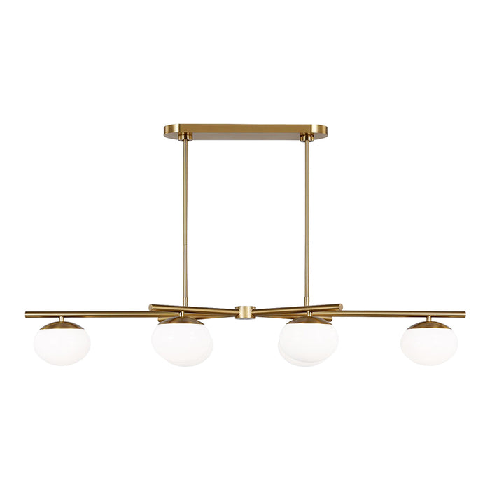 Generation EC1276 Lune 6-lt 50" LED Linear Chandelier