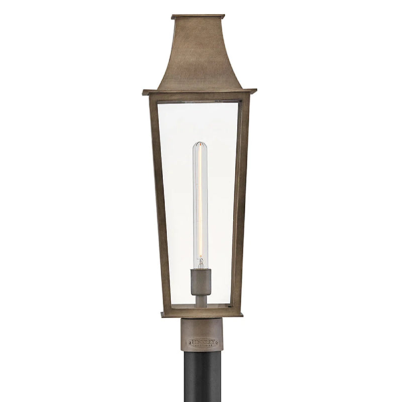 Hinkley 28891 Georgetown 1-lt 26" Tall LED Outdoor Post Top Lantern - Burnished Bronze
