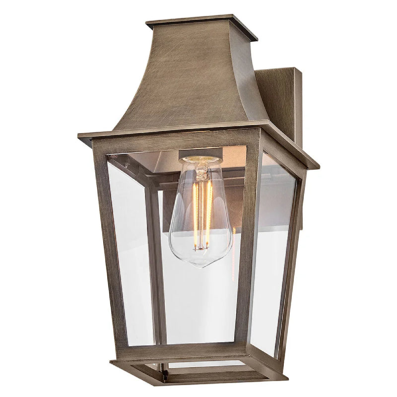 Hinkley 28890 Georgetown 1-lt 13" Tall LED Outdoor Wall Lantern - Burnished Bronze