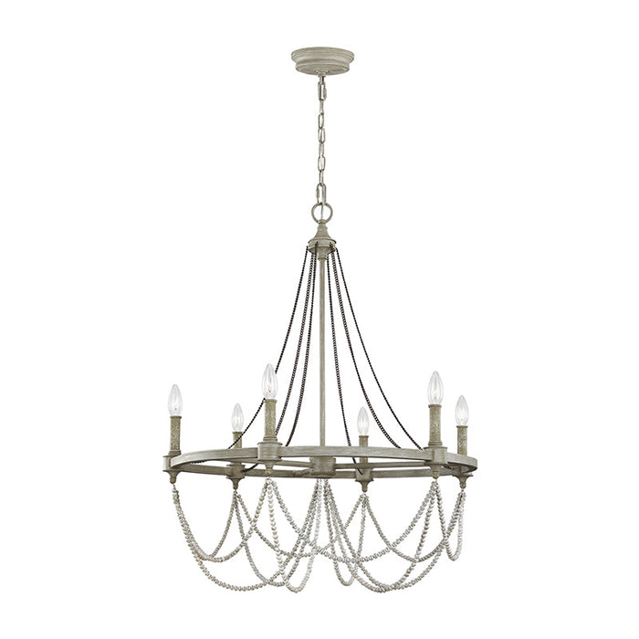 Feiss F3132 Beverly 6-lt Chandelier