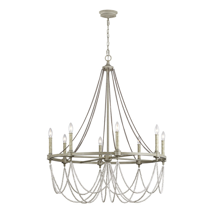 Visual Comfort F3332/8 Beverly 8-lt 36" Chandelier