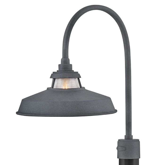 Hinkley 1191 Troyer 1-lt 22" Tall LED Outdoor Post Lantern - Aged Zinc