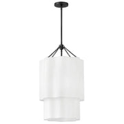 Hinkley 47737 Gwen 4-lt 16" LED Pendant - Black