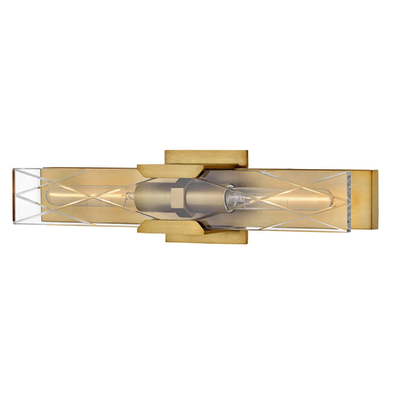 Hinkley 57062 Monte 2-lt 20" Tall LED Wall Sconce - Heritage Brass