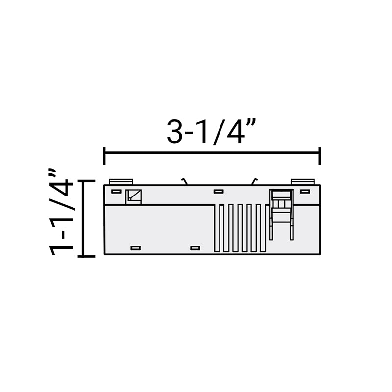 Elite FG-ACC-4 Power Connector of Straight Tracks