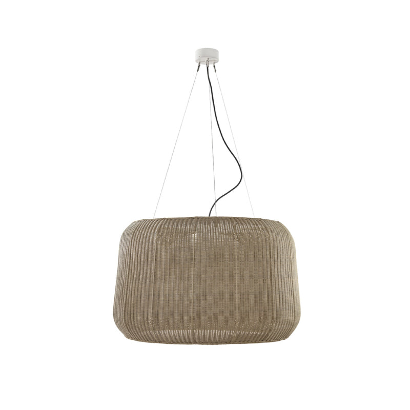 Bover Fora 90 1-lt 35" LED Outdoor Pendant, TRIAC-Natural White/Light Beige