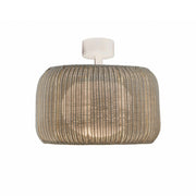 Bover Fora PF 2-lt 20" LED Outdoor Semi-Flushmount-Light Beige