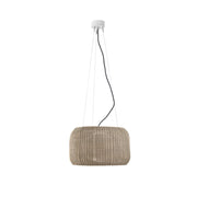 Bover Fora S 1-lt 20" LED Outdoor Pendant, 0-10V-Natural White/Light Beige