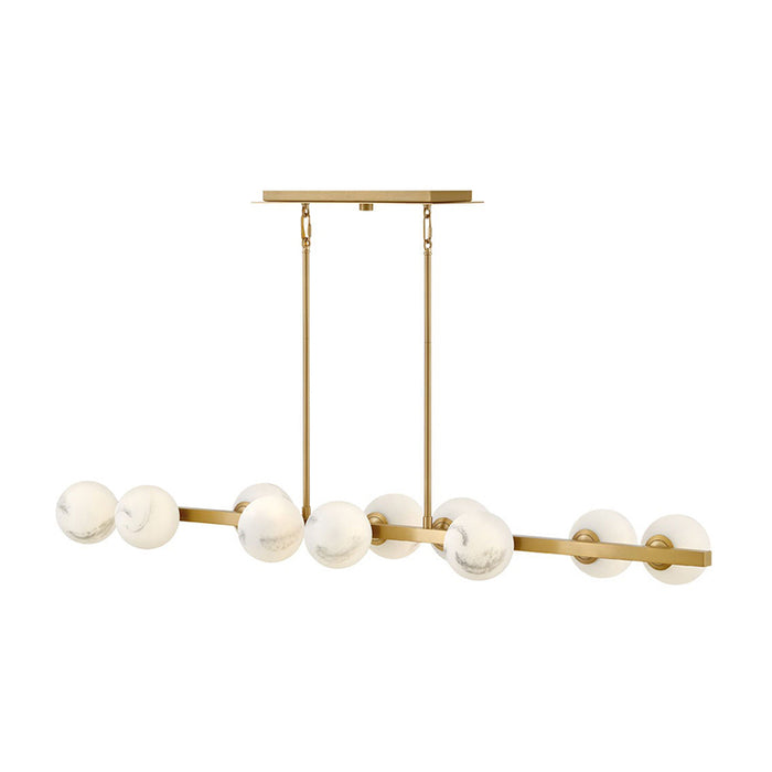 Fredrick Ramond FR41906 Selene 10-lt 55" LED Linear Chandelier