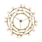 Fredrick Ramond FR41908 Selene 36-lt 60" LED Multi Tier Chandelier - Lacquered Brass