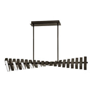 Fredrick Ramond FR42455 Stitch 42" LED Chandelier-Black Oxide