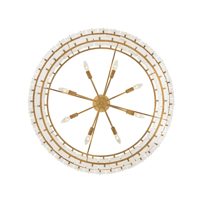 Fredrick Ramond FR47754 Simone 8-lt 34" LED Chandelier