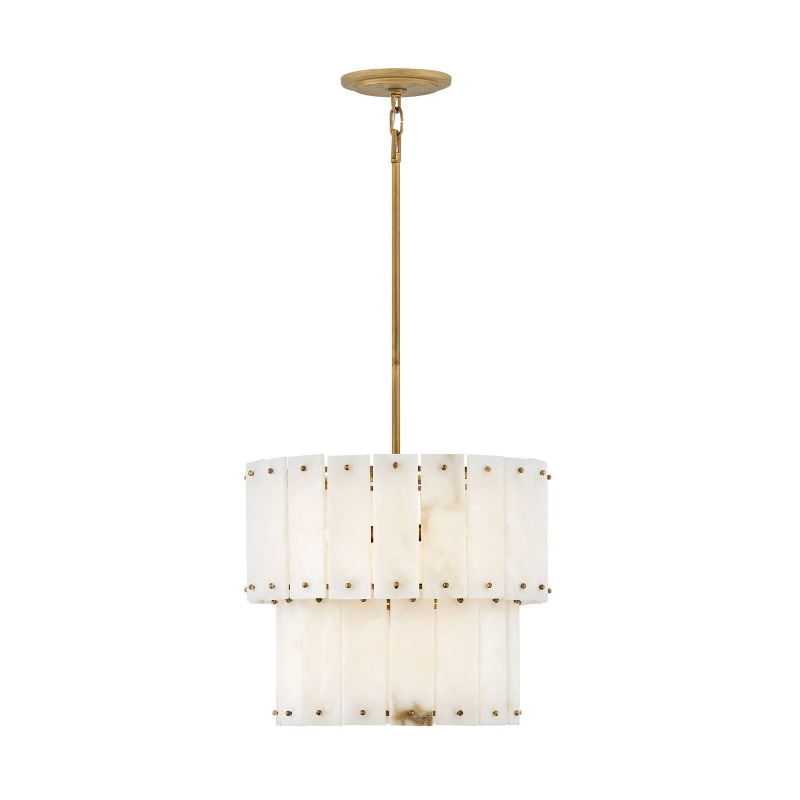 Fredrick Ramond FR47757 Simone 4-lt 18" LED Convertible Semi-Flush Mount