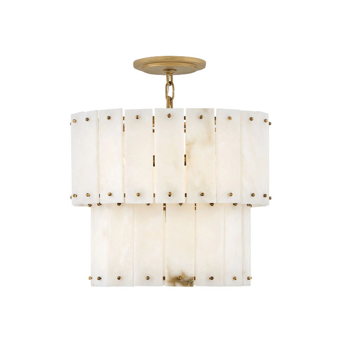Fredrick Ramond FR47757 Simone 4-lt 18" LED Convertible Semi-Flush Mount