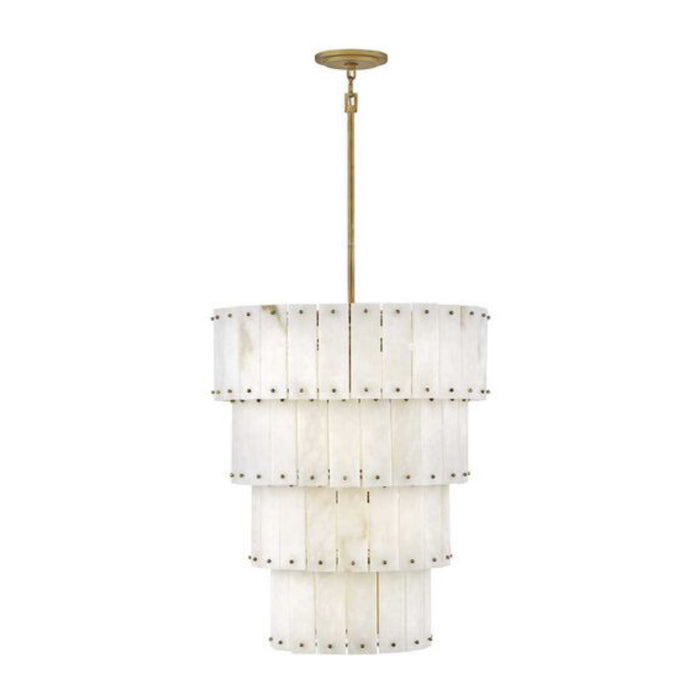 Fredrick Ramond FR47758 Simone 9-lt 24" LED Multi Tier Chandelier