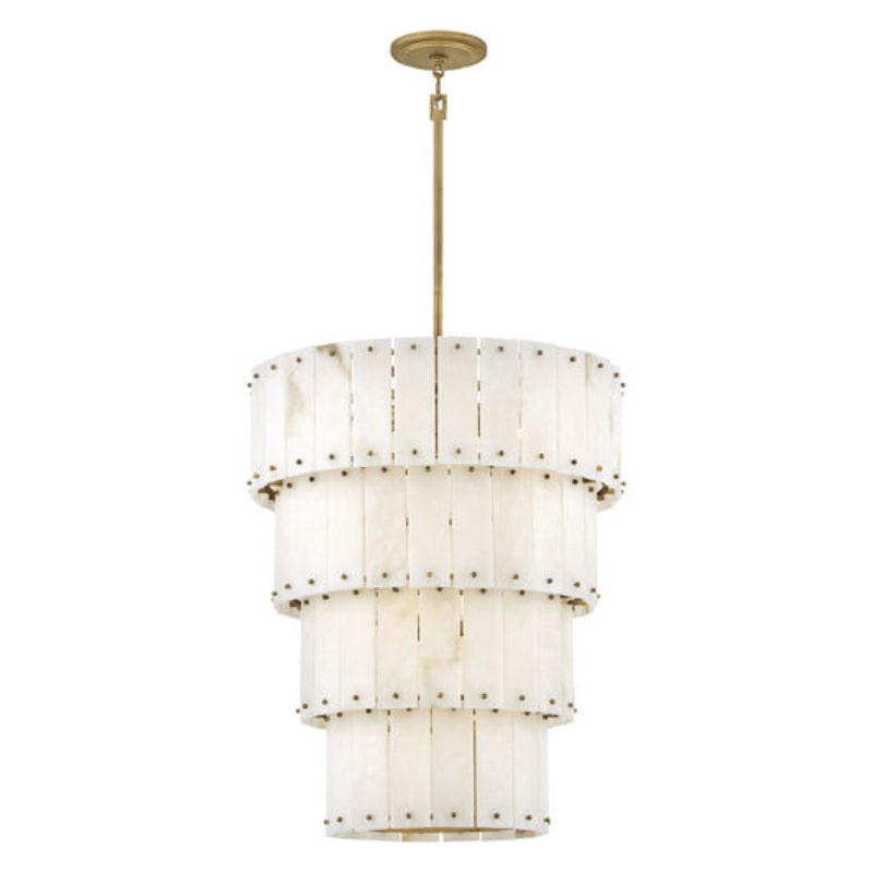 Fredrick Ramond FR47758 Simone 9-lt 24" LED Multi Tier Chandelier