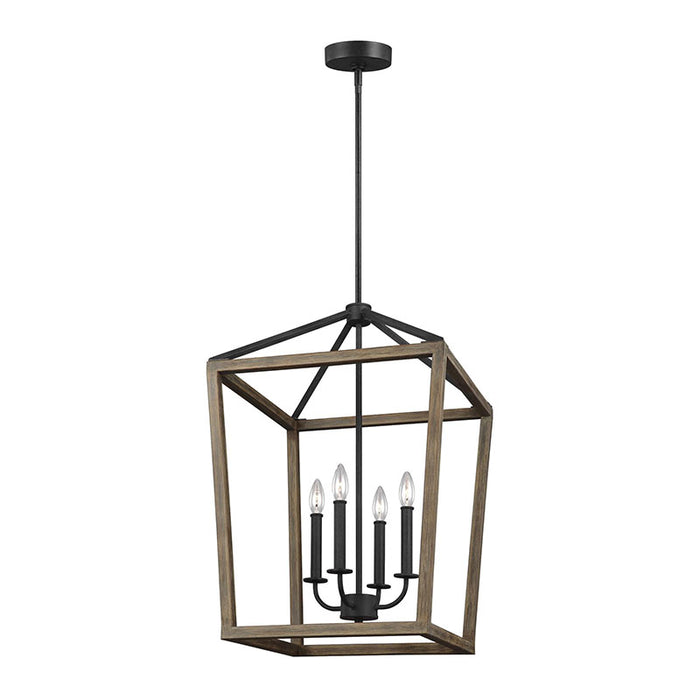 Feiss F3191 Gannet 4-lt Chandelier