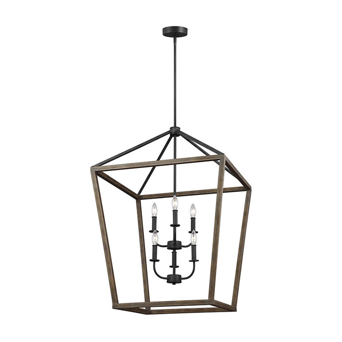 Visual Comfort F3192 Gannet 6-lt Chandelier