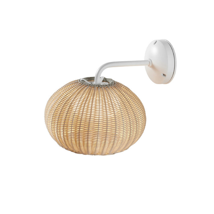 Bover Garota A/01 1-lt 11" LED Outdoor Wall Sconce-Natural White/Ivory White