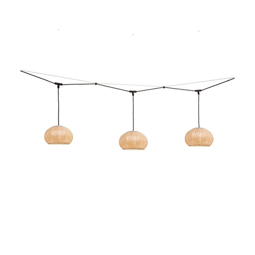 Bover Garota Catenary S/27/4L 4-lt 197" LED Outdoor Pendant-Ivory White