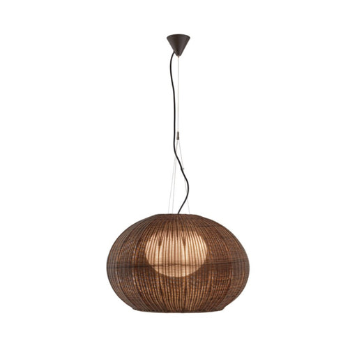 Bover Garota S/02 2-lt 28" LED Outdoor Pendant-Graphite Brown/Brown