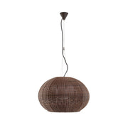 Bover Garota S/02 2-lt 28" LED Outdoor Pendant-Graphite Brown/Brown