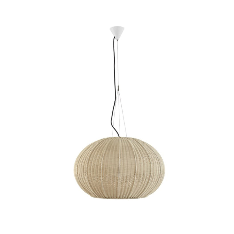 Bover Garota S/02 2-lt 28" LED Outdoor Pendant-Natural White/Ivory White