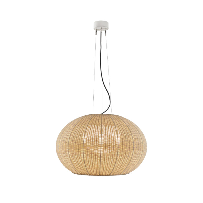 Bover Garota S/02 1-lt 28" LED Outdoor Pendant, TRIAC-Natural White/Light Beige