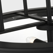 Visual Comfort GLP1064 Anders 4-lt 20" Extra Large Pendant - Midnight Black
