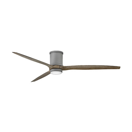 Hinkley 900872F Hover Flush 72" Outdoor Ceiling Fan with LED Light Kit - Graphite