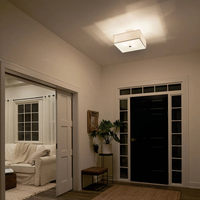 Kichler 43693 Shailene 3-lt 18" Semi-Flush Mount
