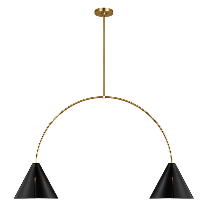 Visual Comfort KC1102 Cambre 2-lt 48" LED Linear Chandelier