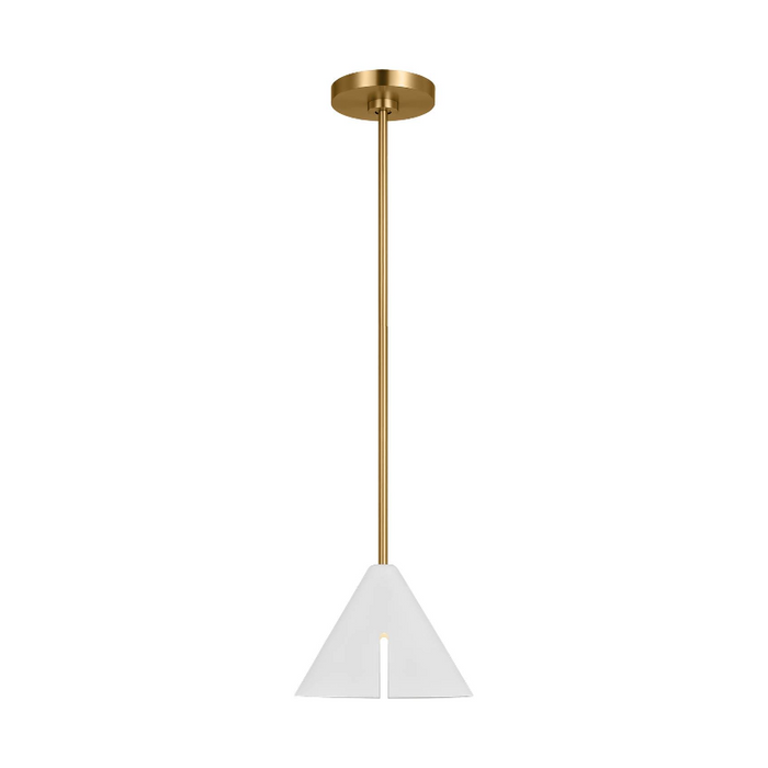 Generation KP1121 Cambre 1-lt 8" LED Pendant