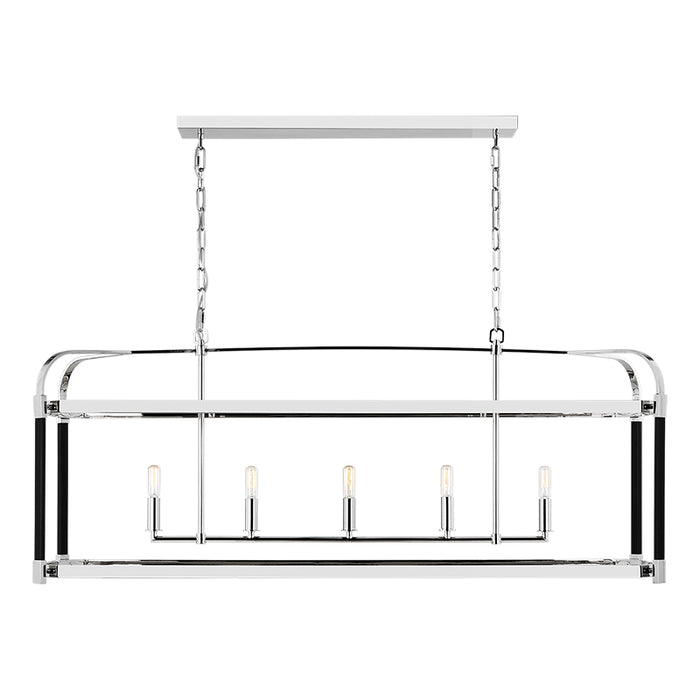 Visual Comfort LC1165 Hadley 5-lt 49" Linear Chandelier